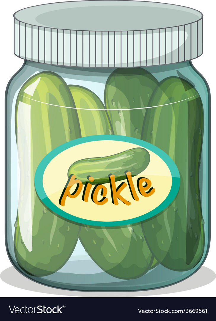 Cartoon Pickle Svg