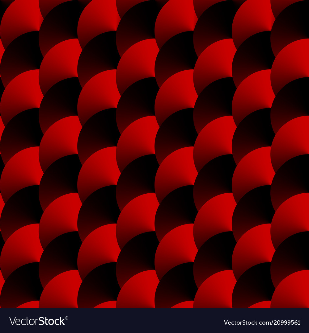 Seamless background with red circles Vector Image Seamless background with red circles