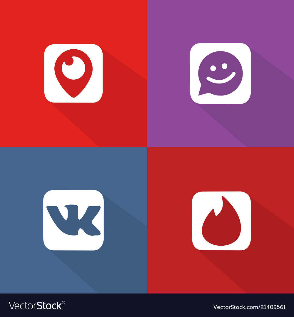 Social network icon web buttons