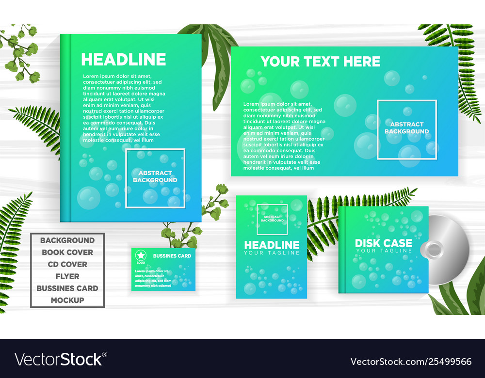 Abstract design banner web template