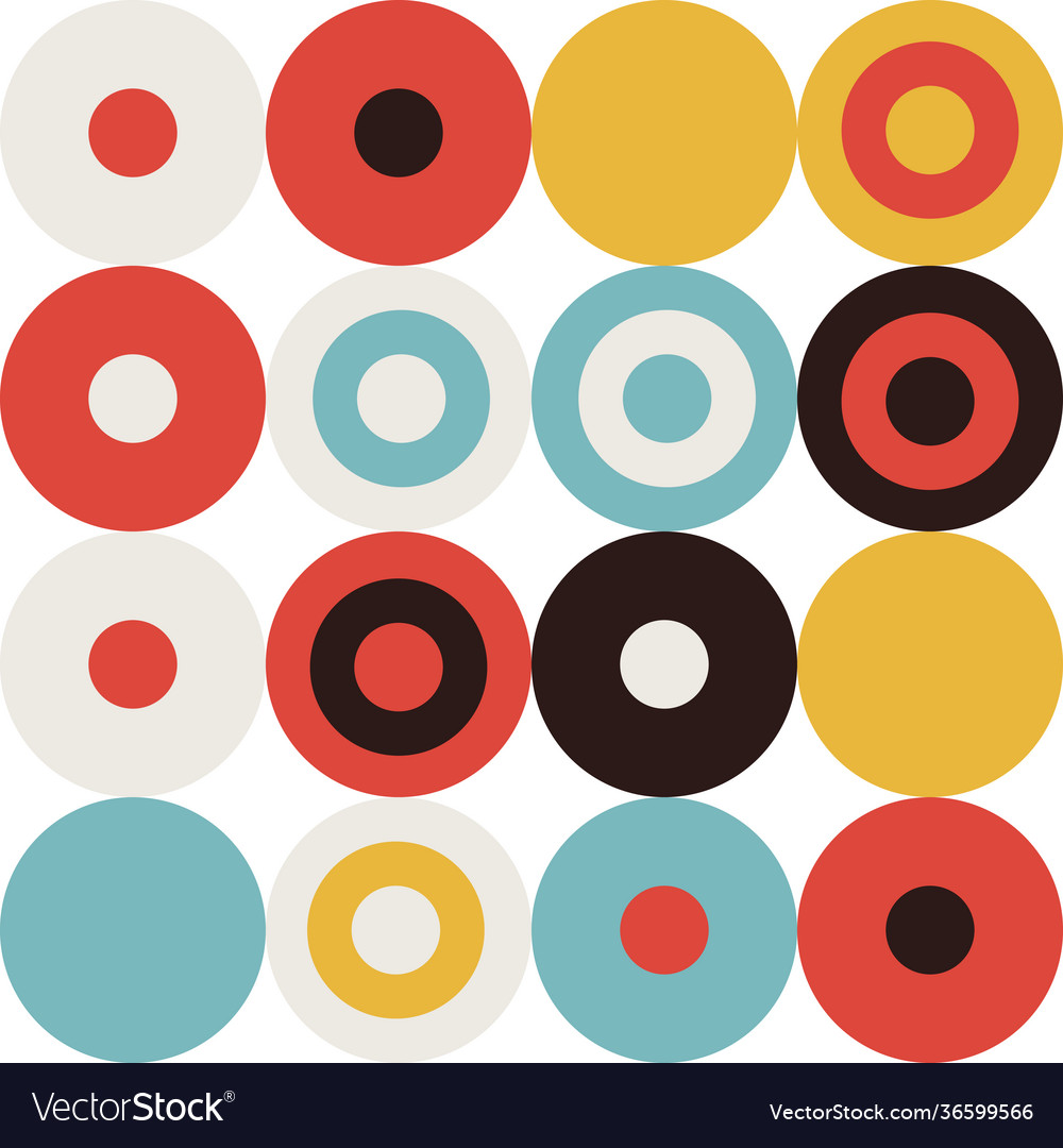Circular abstract pattern design Vector Image Circular abstract pattern design