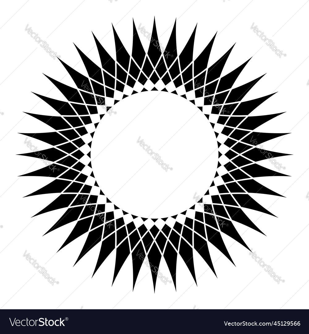 Geometric Circle Pattern