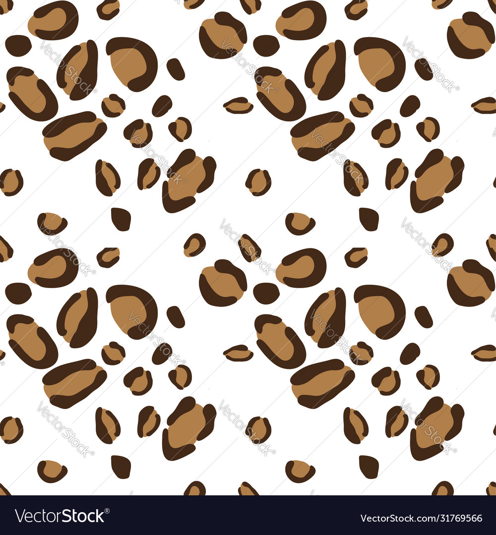 Leopard seamless pattern background
