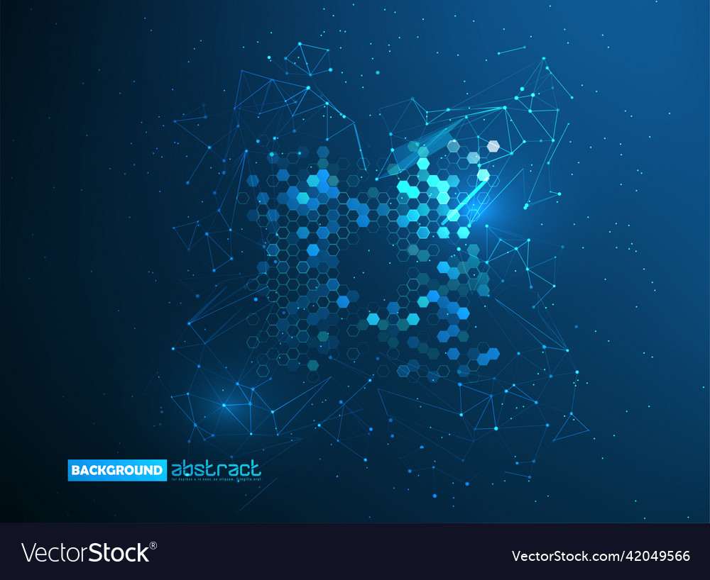 Matrix of countless blocks vector image Matrix of countless blocks