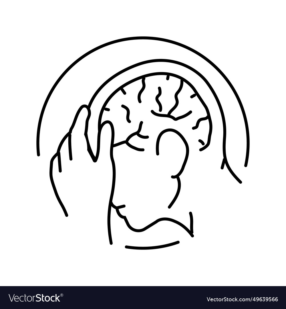 Neurological Disorders Line Icon Royalty Free Vector Image Neurological Disorders Line Icon Royalty Free Vector Image