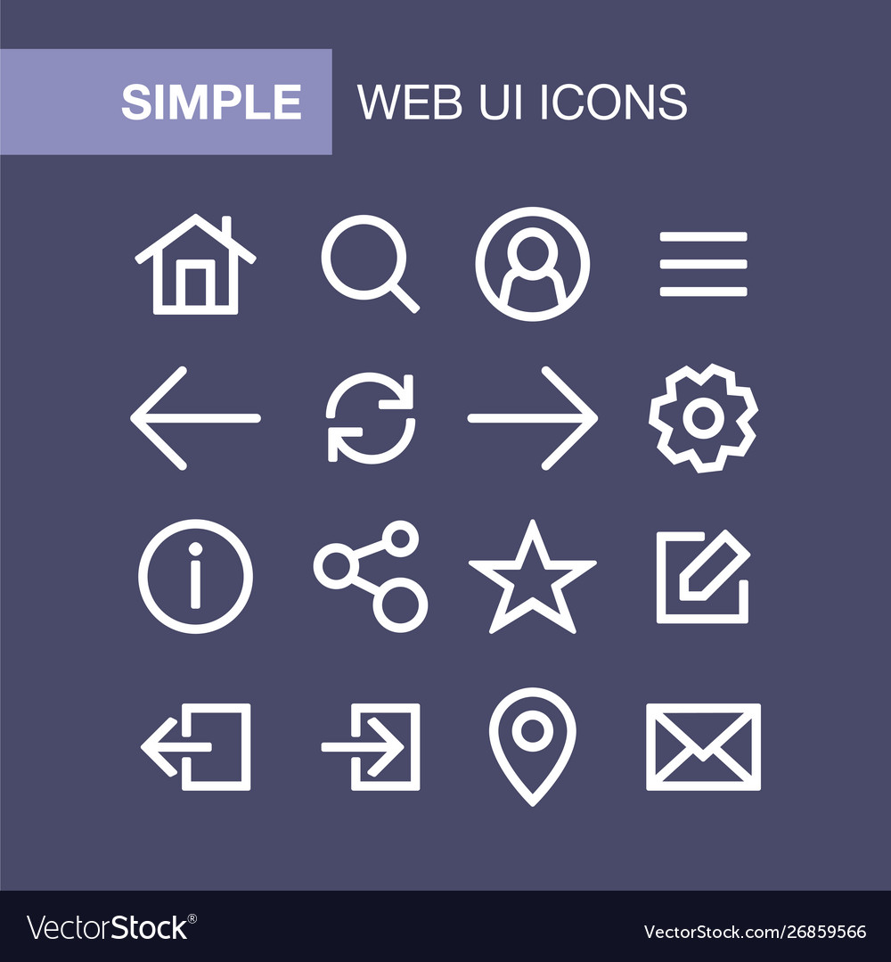Set web and mobile application icons