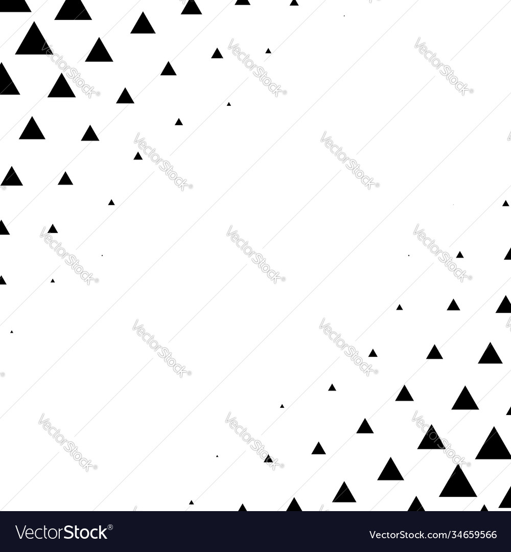 Triangles halftone triangle geometric background
