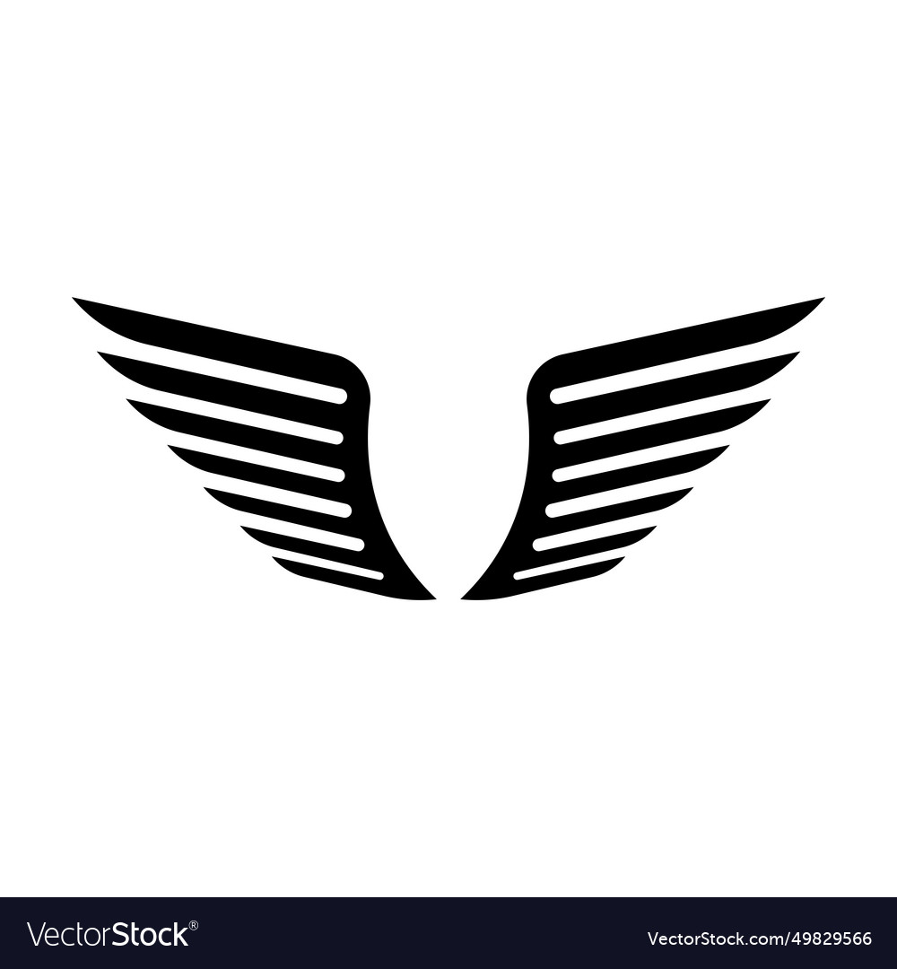 Wing icon Royalty Free Vector Image - VectorStock