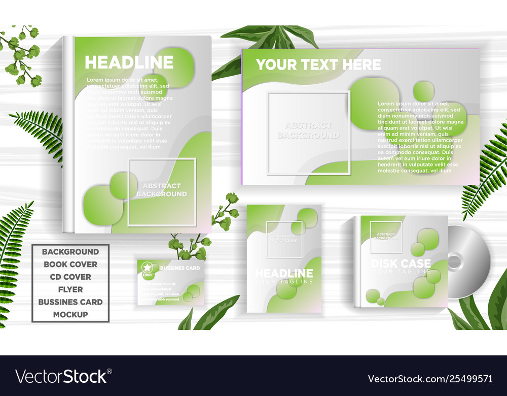 Abstract design banner web template