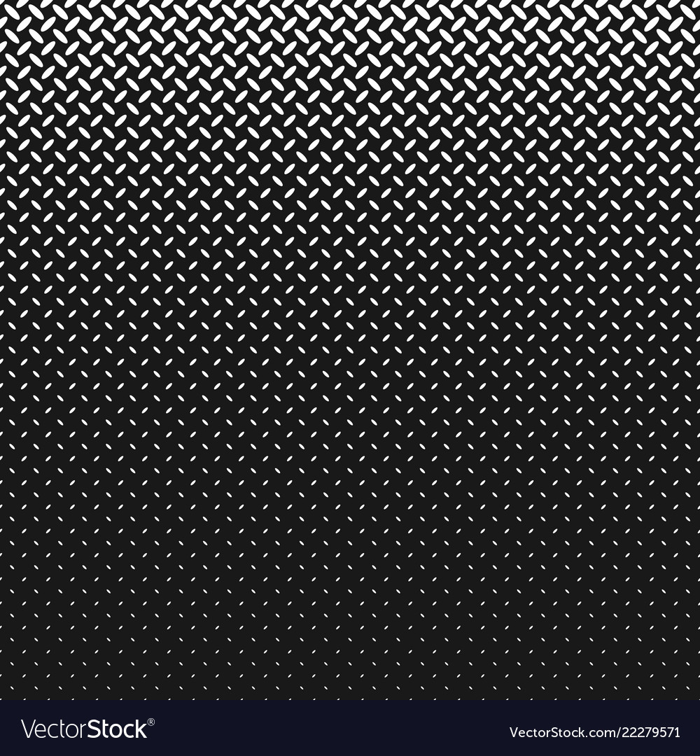 Monochrome halftone diagonal ellipse pattern vector image Monochrome halftone diagonal ellipse pattern