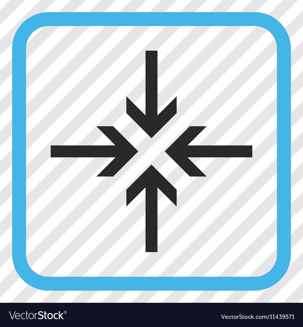Reduce arrows icon in a frame