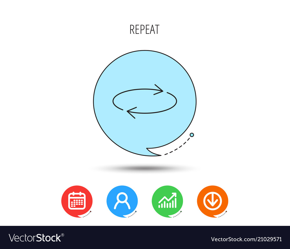 Repeat Rotation Icon - Reload Sign