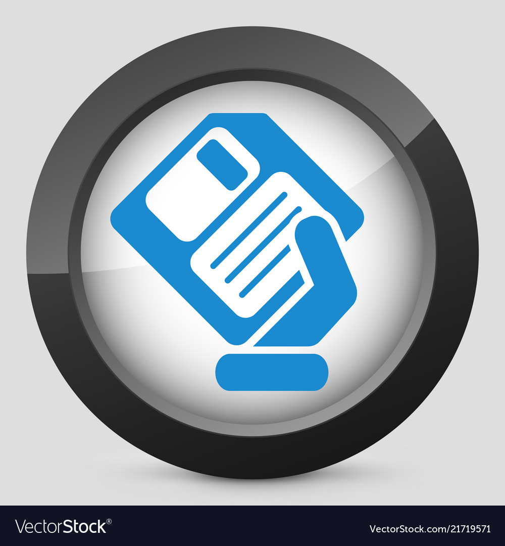 Saving data icon vector image Saving data icon