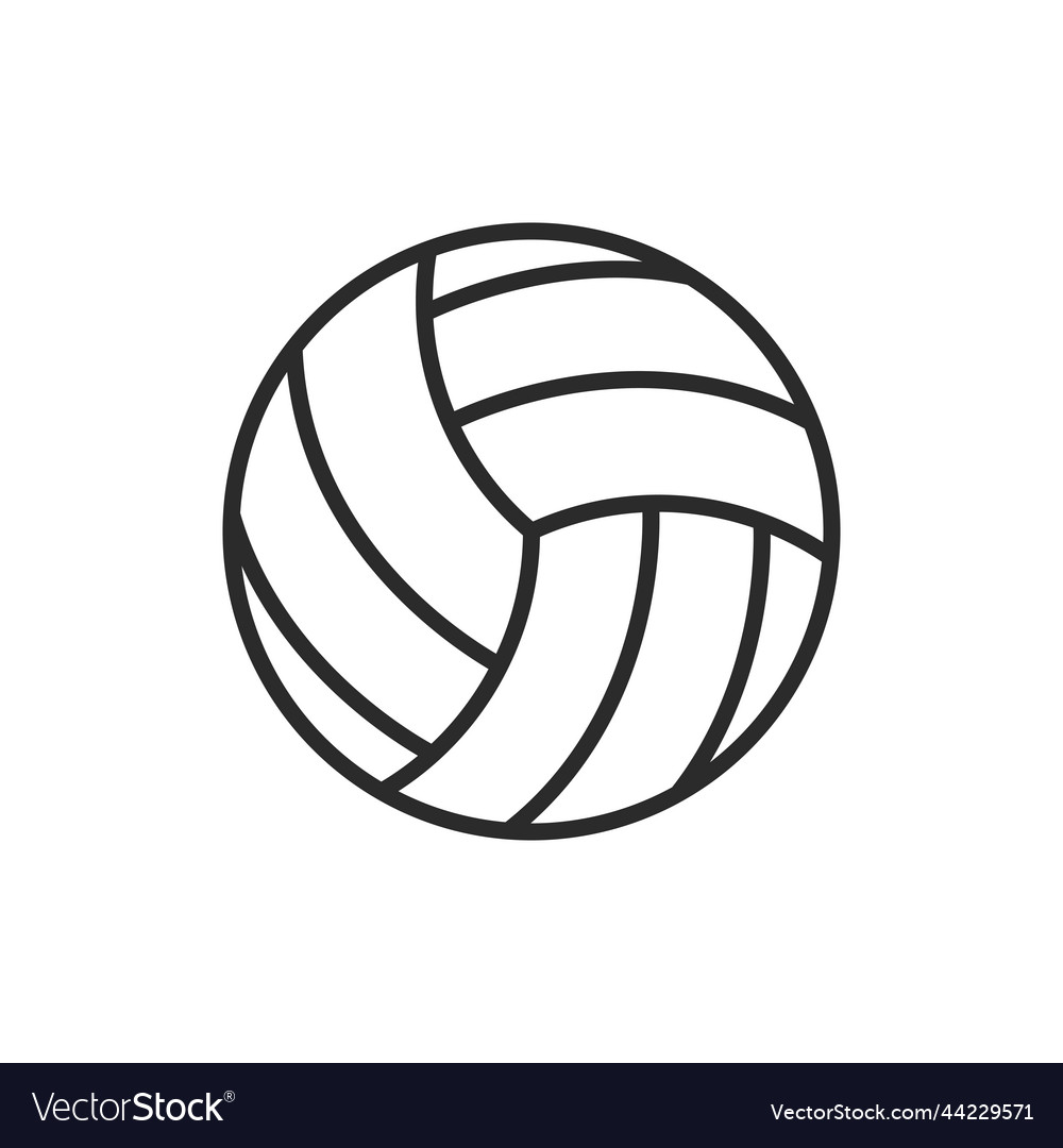 Volley ball logo