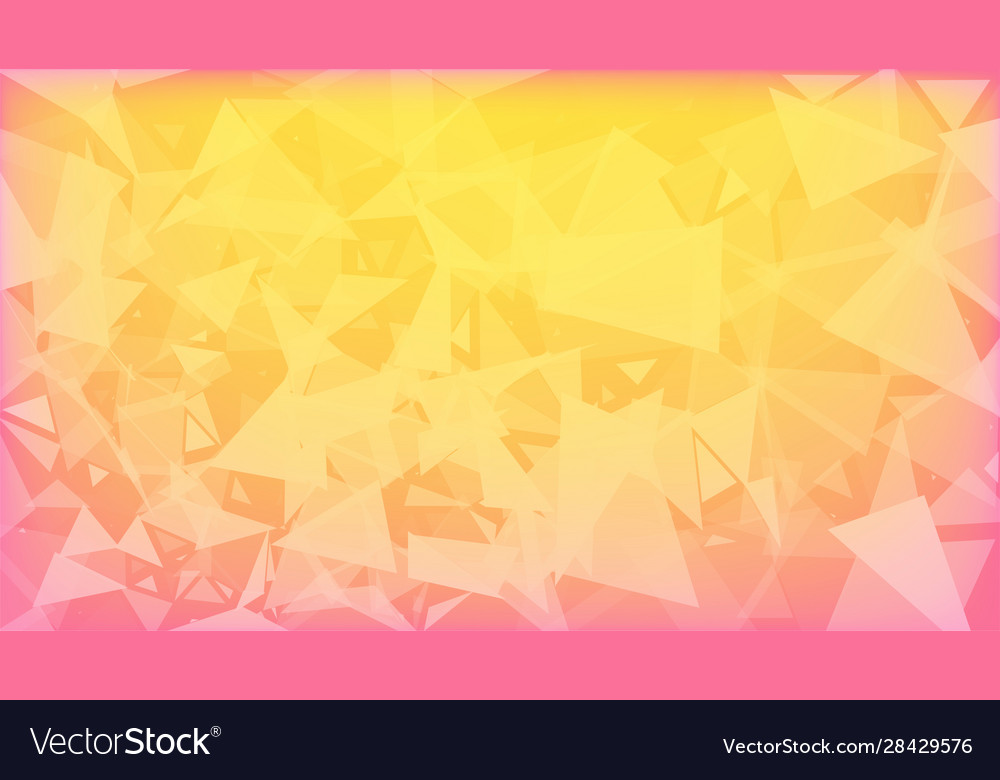 Abstract triangle pattern on gradient background vector image Abstract triangle pattern on gradient background