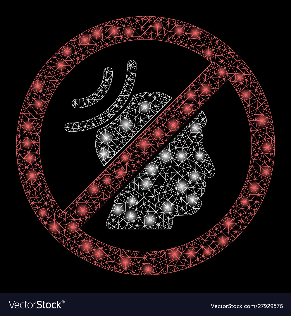 Flare mesh network no telepathy waves with vector image Flare mesh network no telepathy waves with