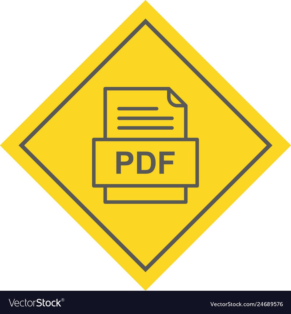 Pdf file document icon