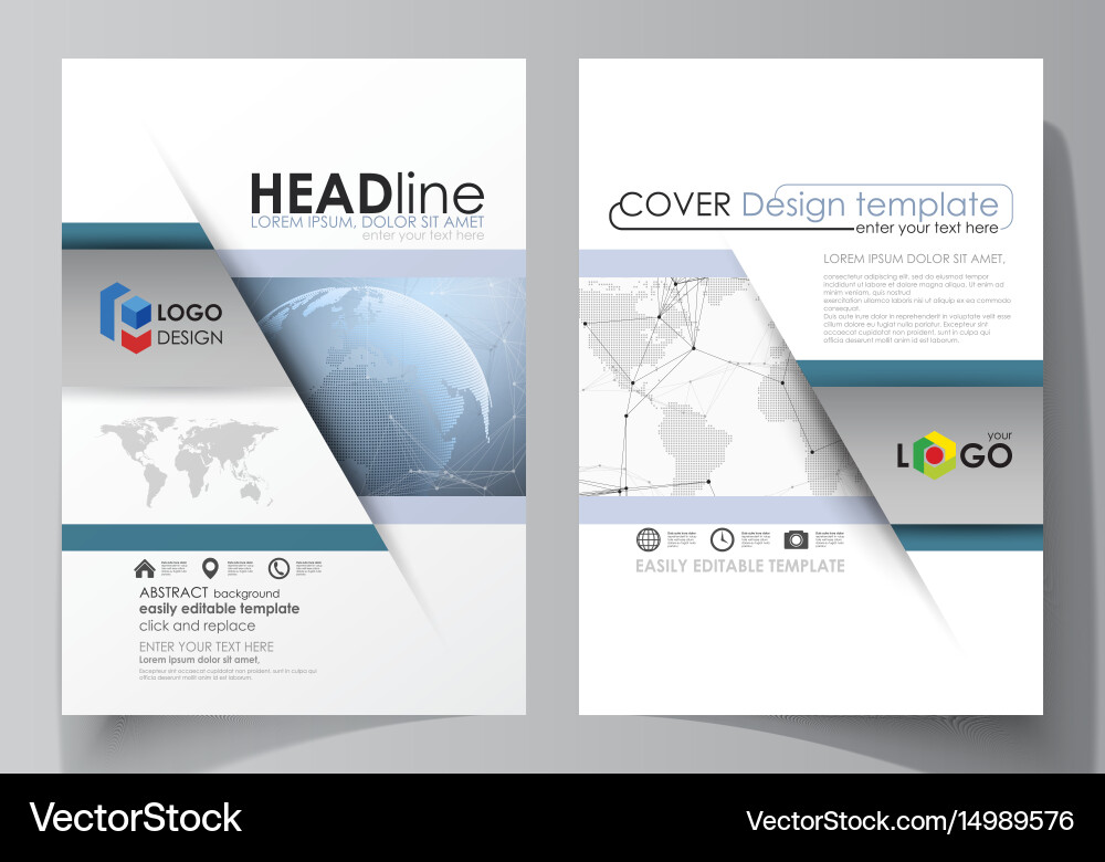The editable layout Royalty Free Vector Image - VectorStock