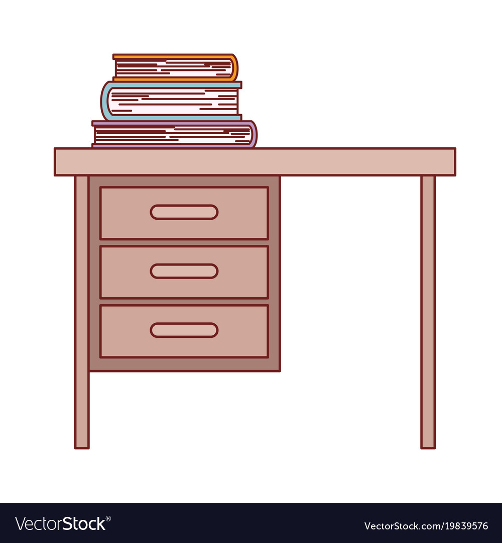 Book On The Desk Clipart