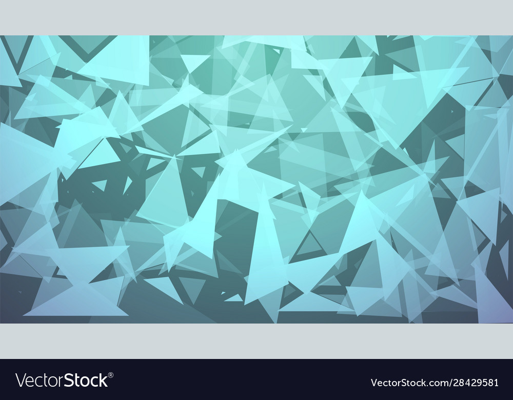 Geometric Triangle Gradient Background