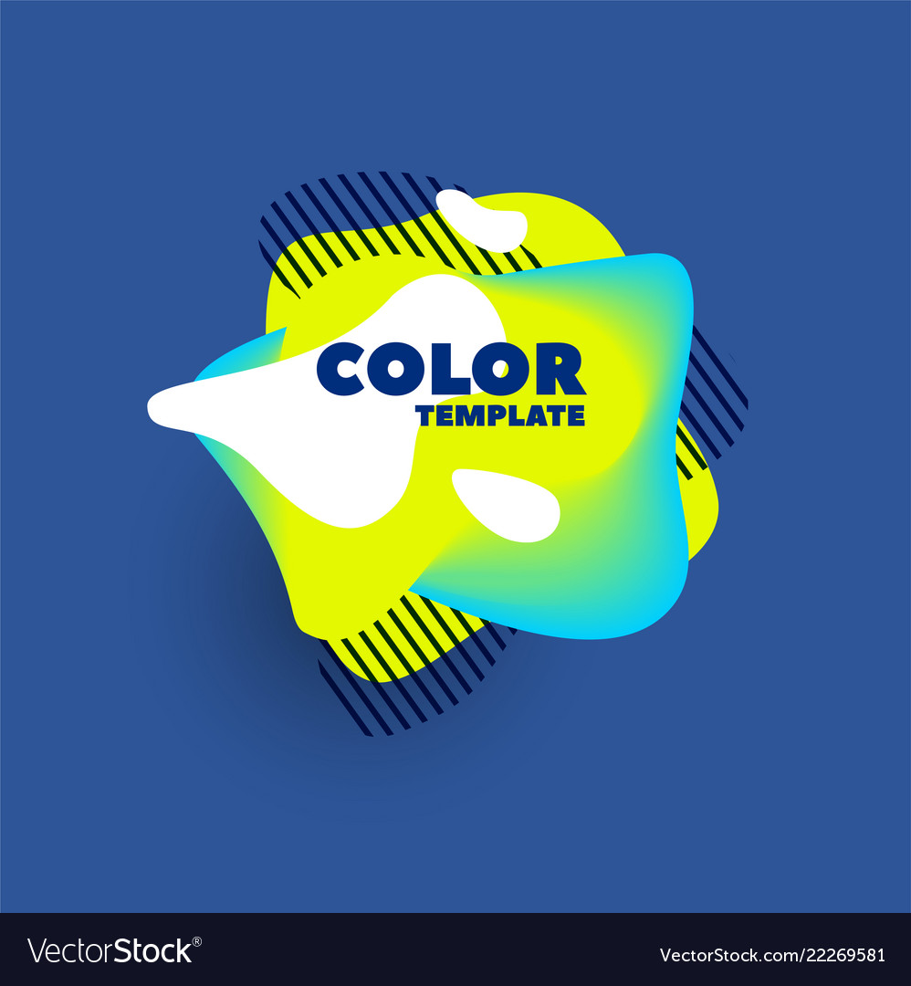 Gradient abstract banners with flowing shapes vector image Gradient abstract banners with flowing shapes