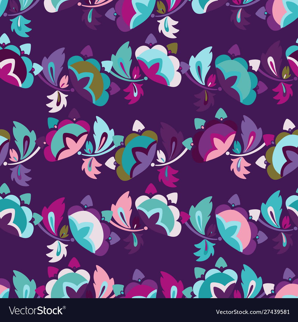 Seamless pattern with abstract spots vector image Seamless pattern with abstract spots
