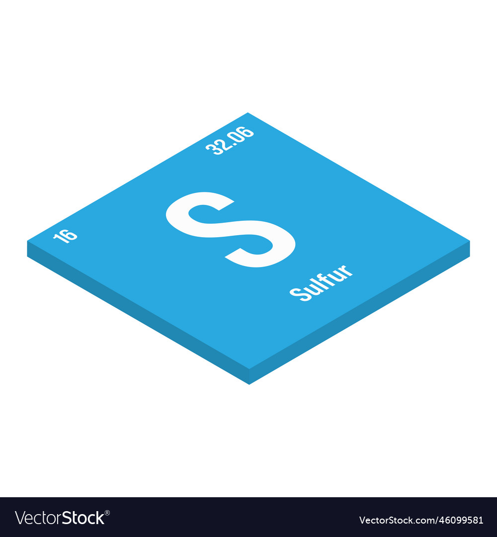 Symbol Of Sulfur In Periodic Table - Infoupdate.org