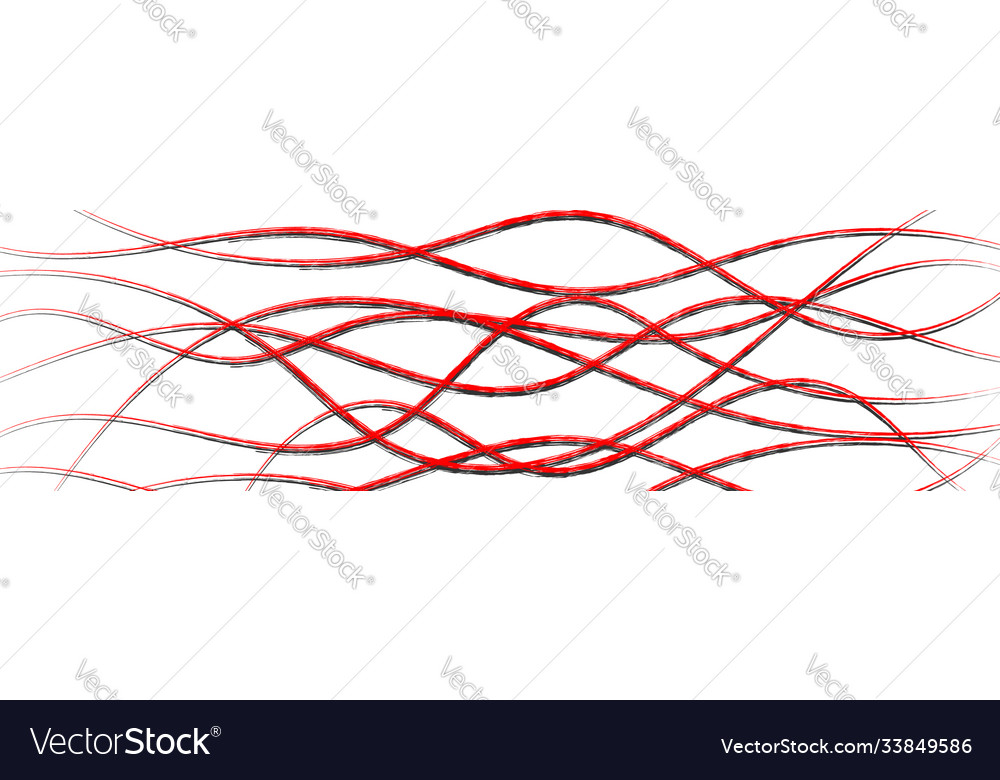 Abstract background wavy intertwining lines
