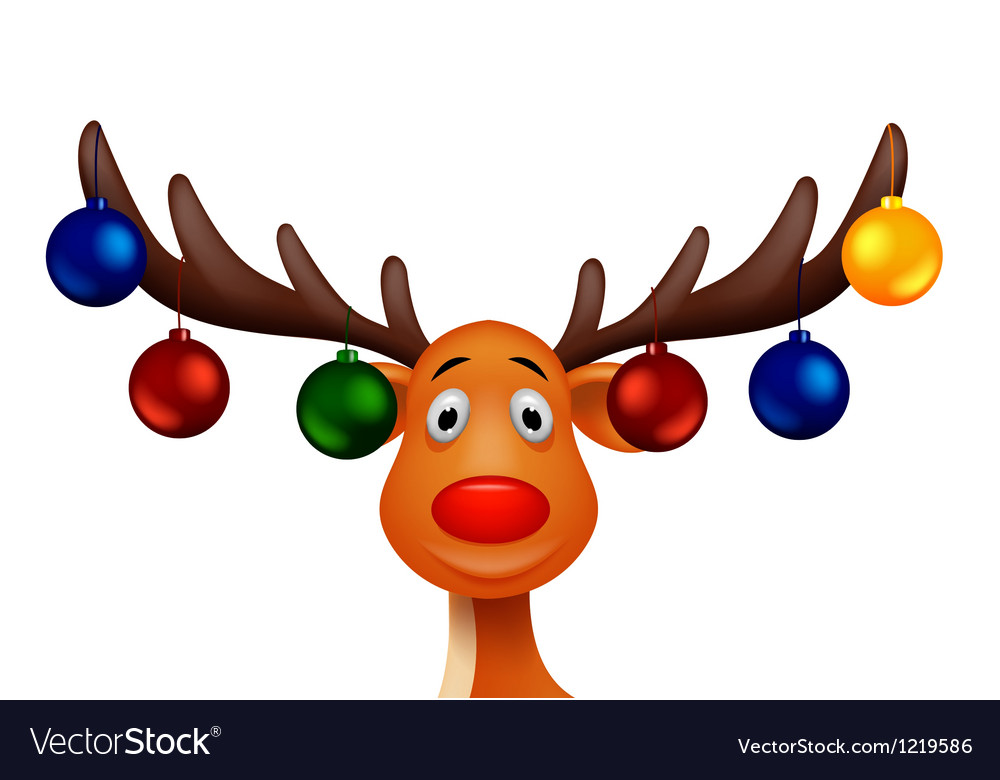 Adorable Hirsch mit Weihnachtsliedern