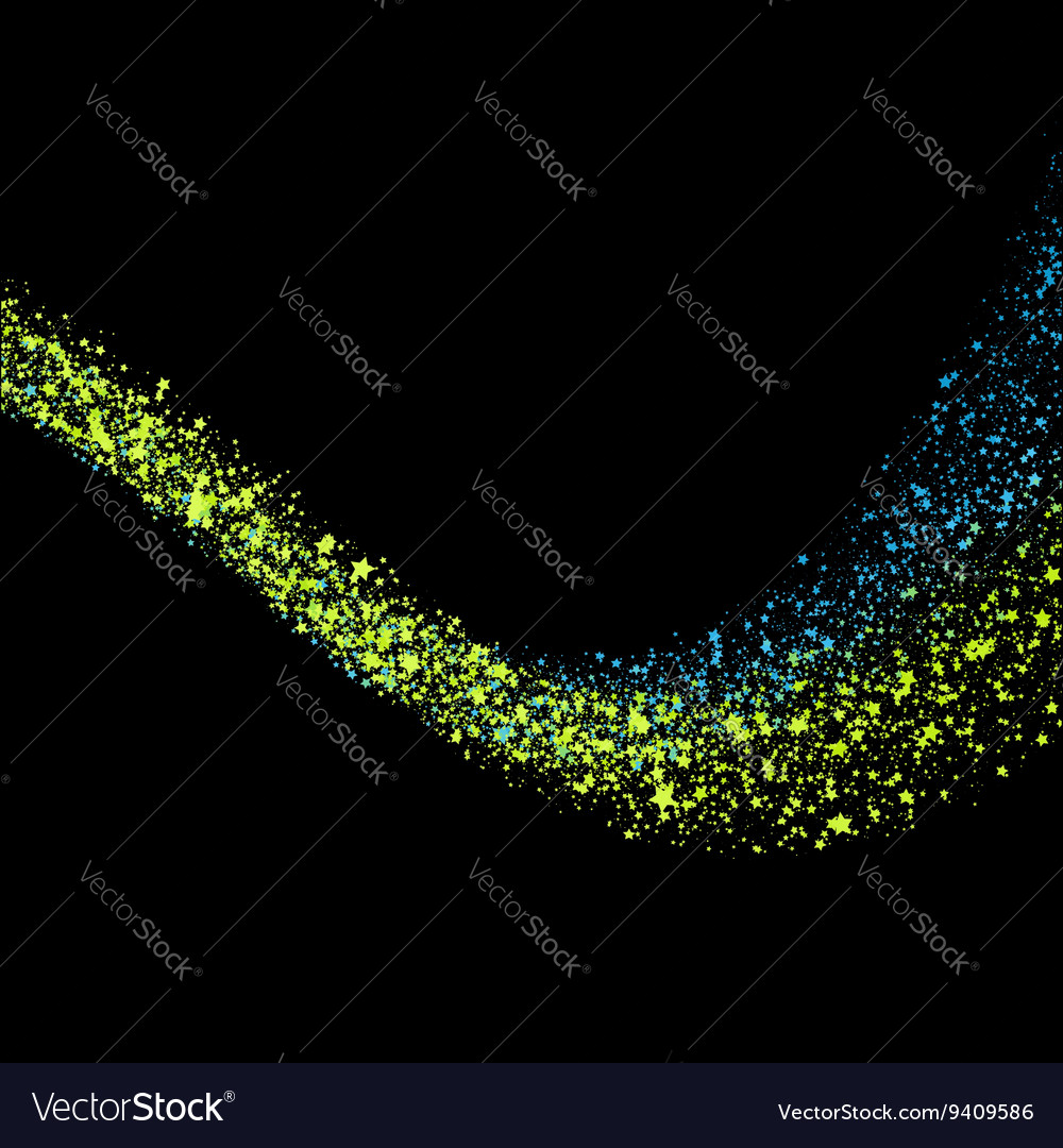 Star way background with stars design template