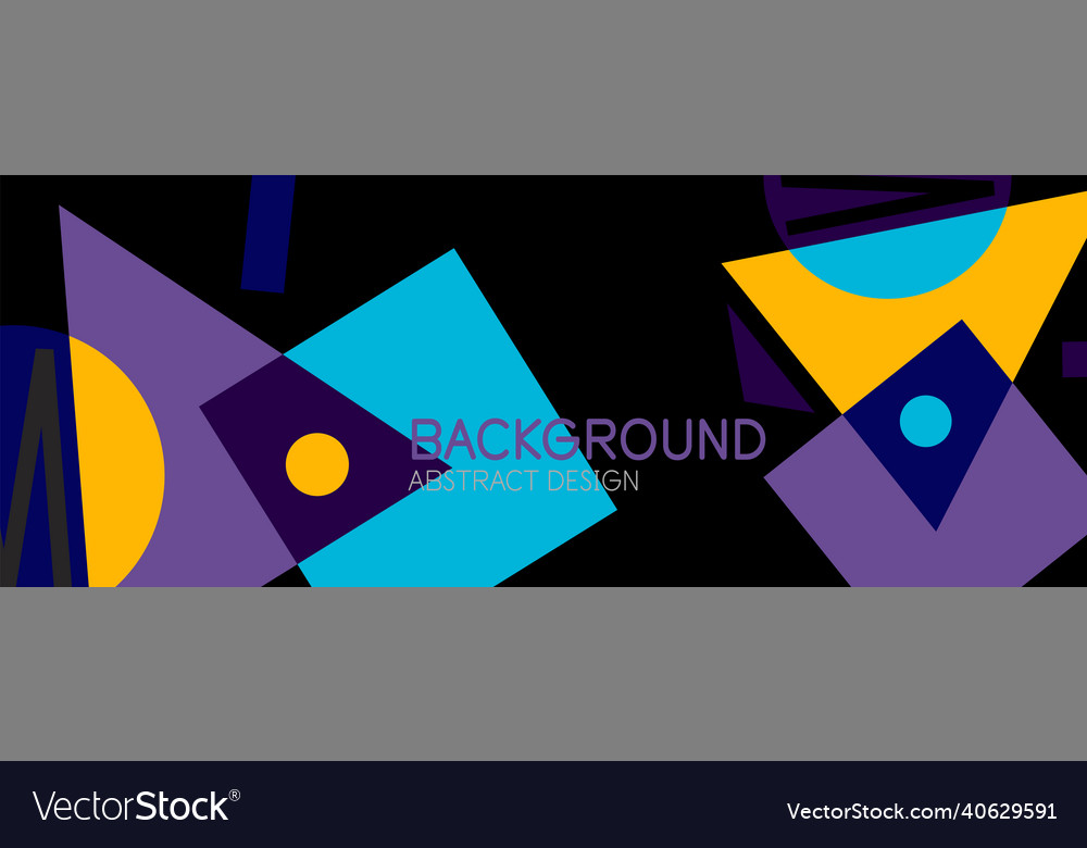 Abstract background with blocks lines geometric