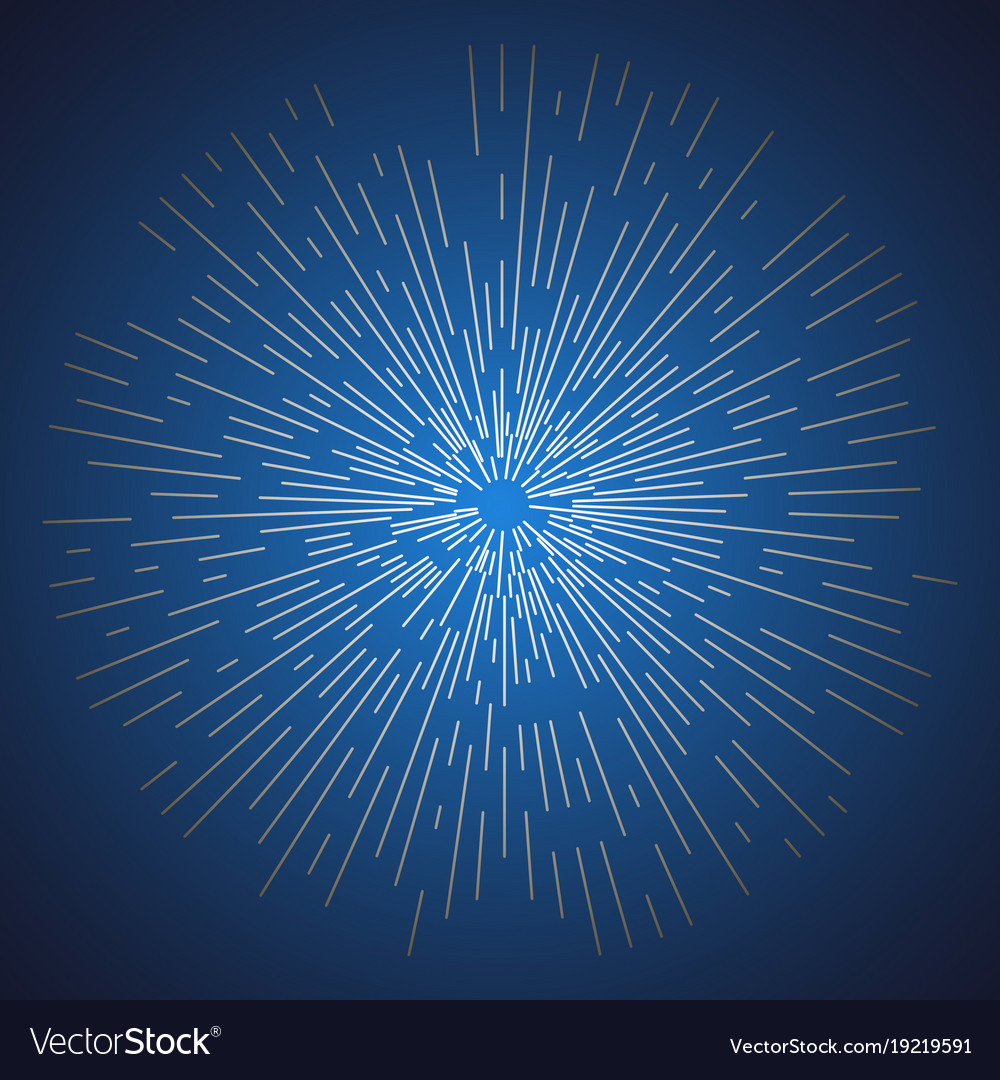 Abstract background with sun rays