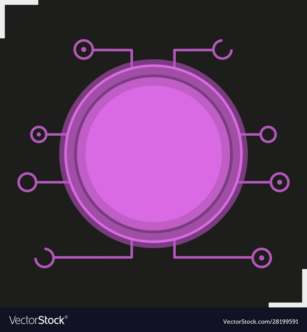 Digital microchip frame