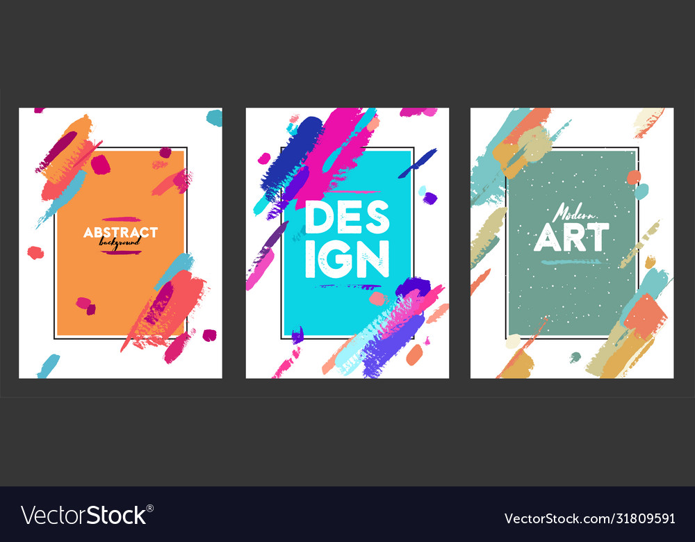 Frame for text and labels in style modern