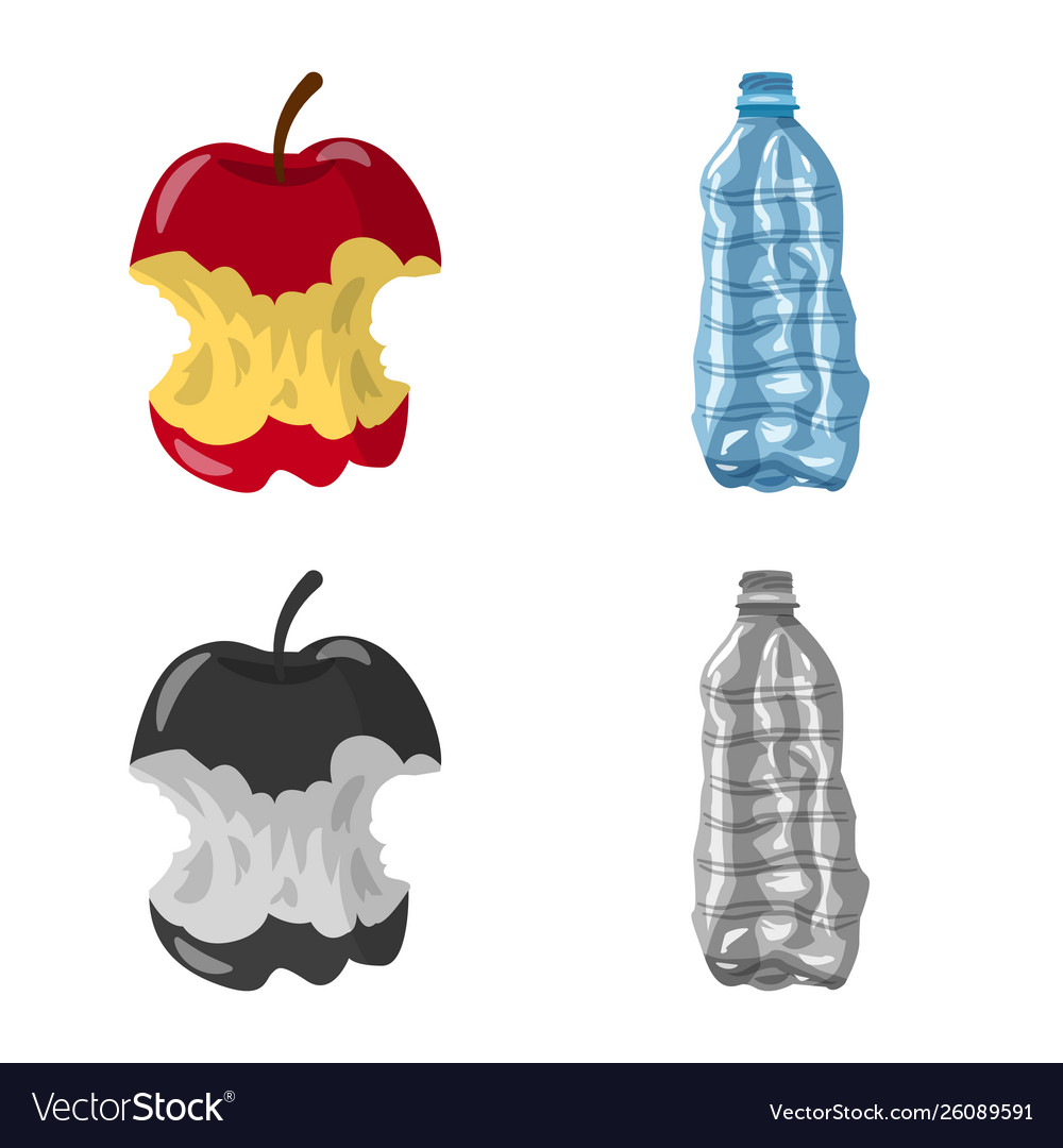 Isolierte Objektdeponie und Sortierzeichensammlung vector image Isolierte Objektdeponie und Sortierzeichensammlung