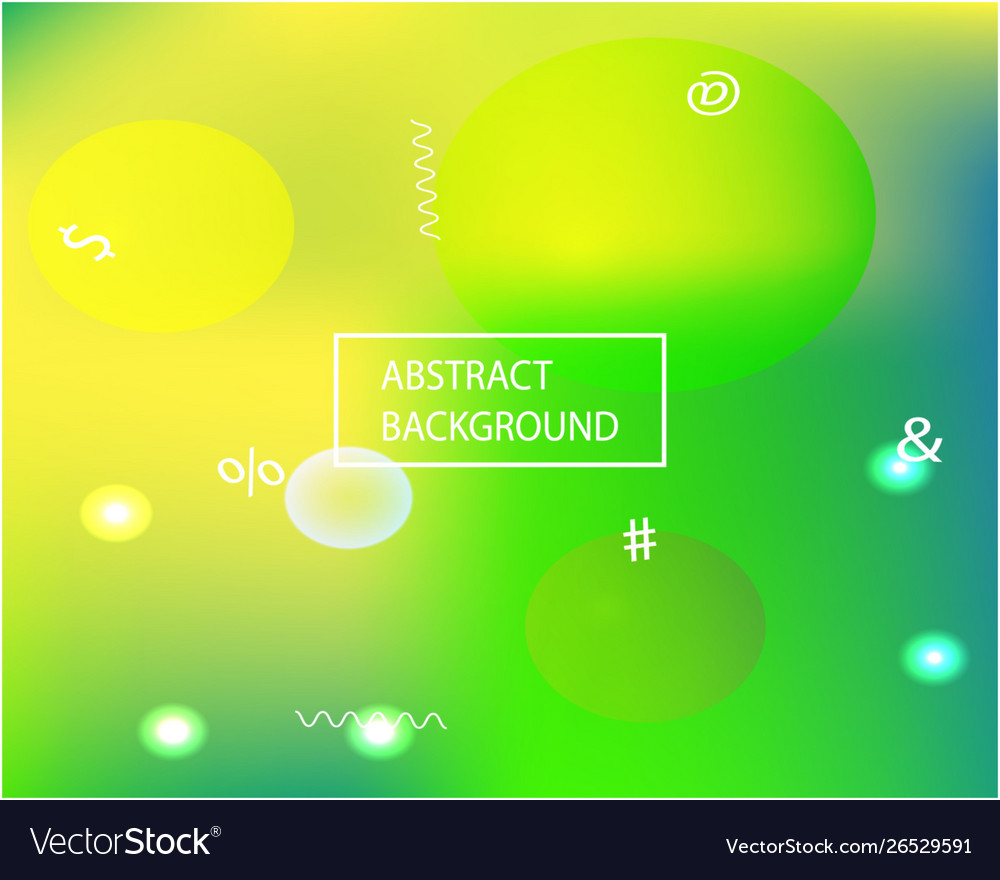 Magic backdrop from blurry patterns