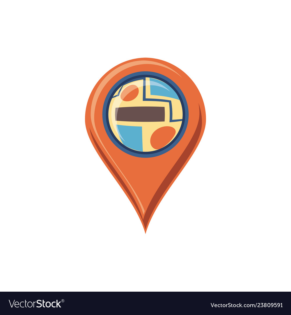 Pin pointer location icon