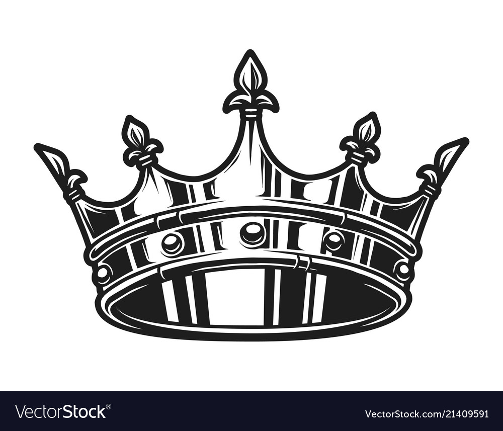 royal crown outline