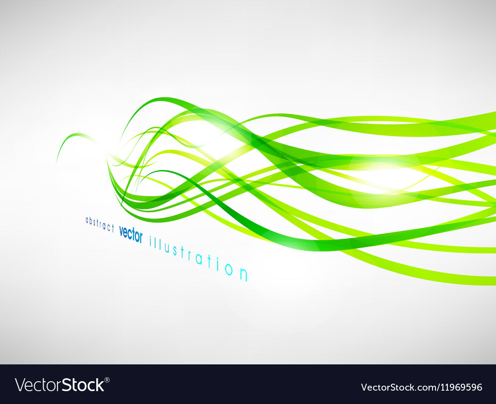 Abstract background with curved lines