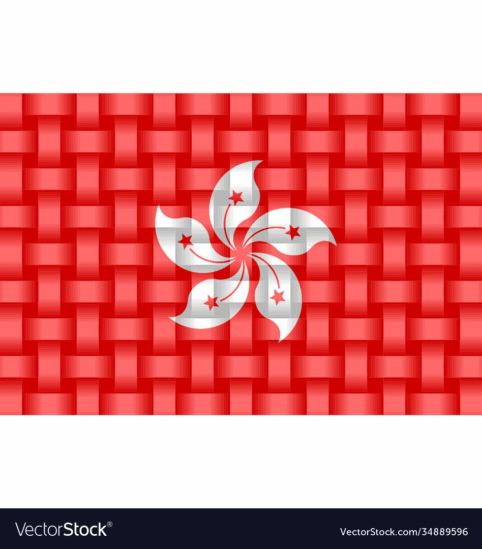 Hong kong flag background