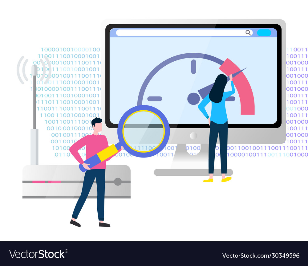 Monitor and router people with device