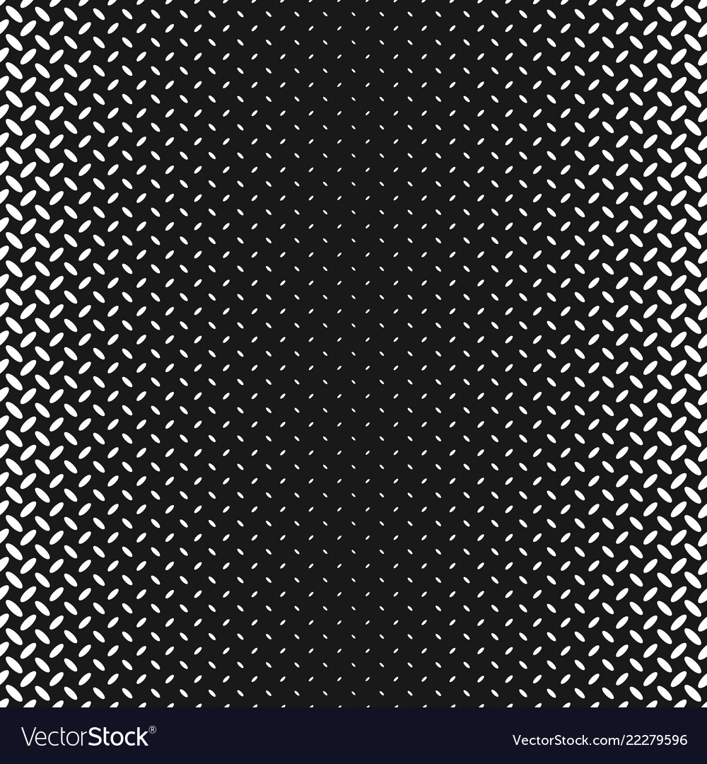 Monochrome halftone diagonal ellipse pattern Vector Image Monochrome halftone diagonal ellipse pattern