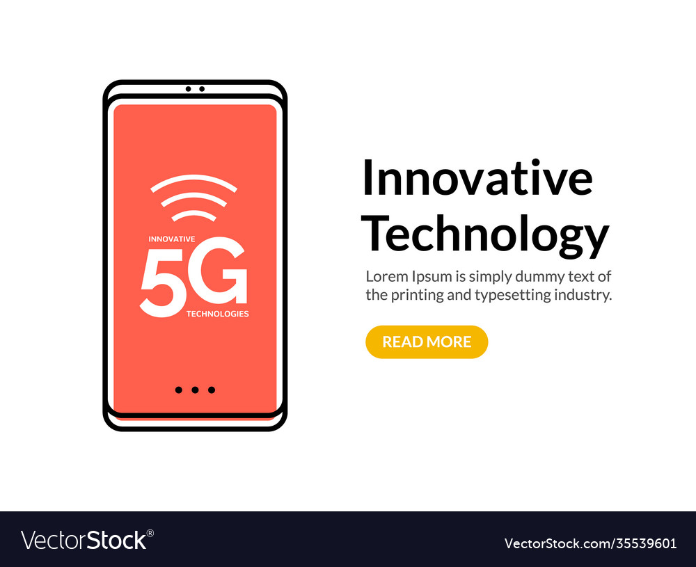 5g wireless internet connection network background vector image 5g wireless internet connection network background