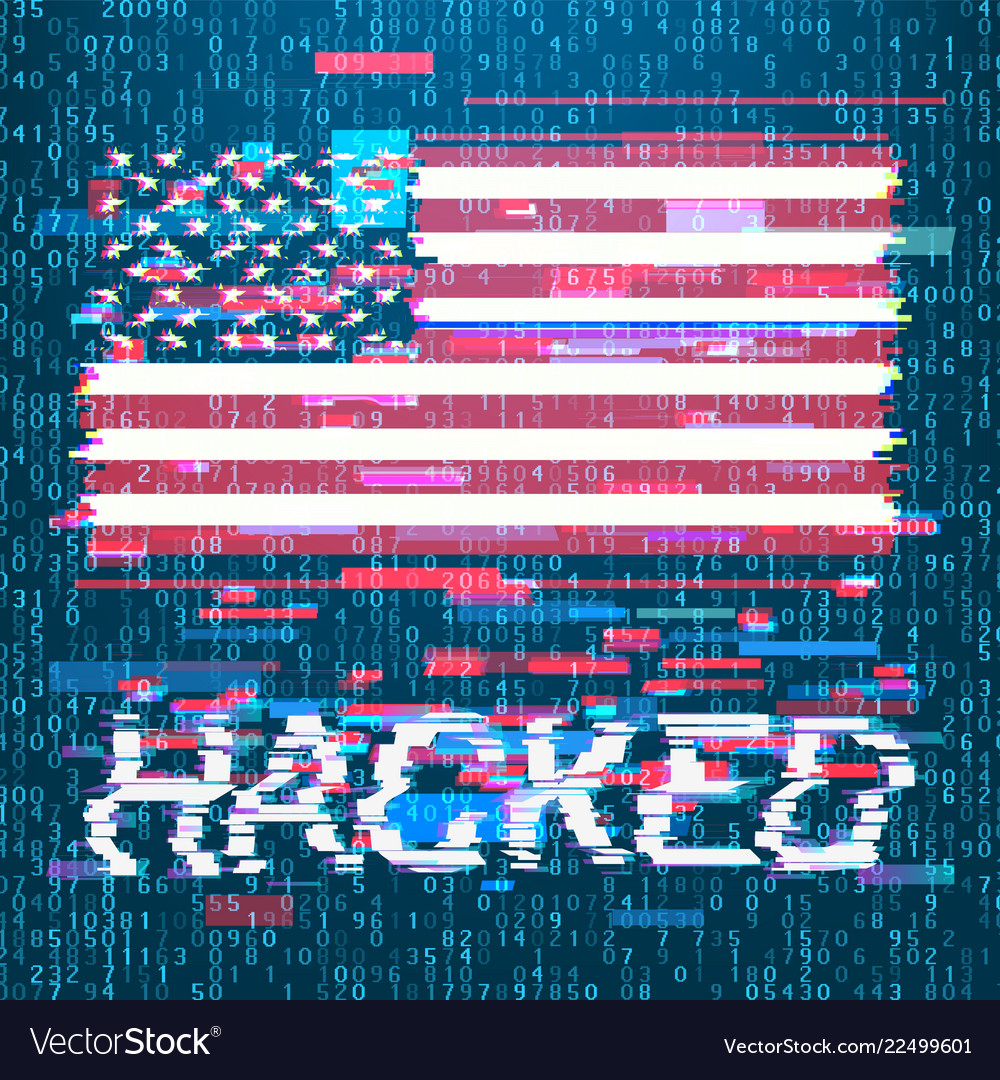 Glitch Hacker Flag