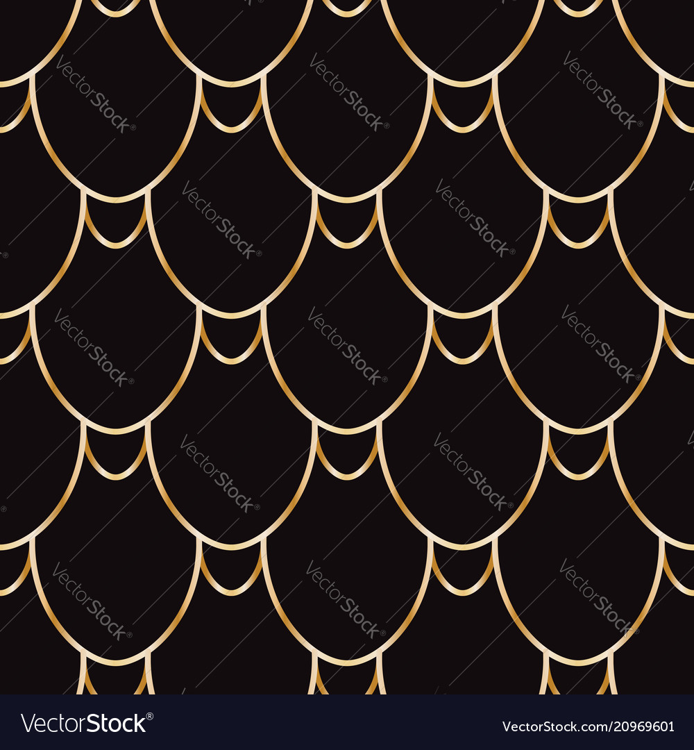 Golden Wire Scales Pattern