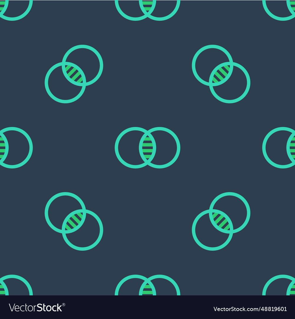 Line mathematics sets a and b icon isolated vector image Line mathematics sets a and b icon isolated