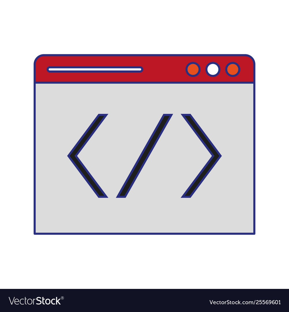 Programming code windows symbol technology