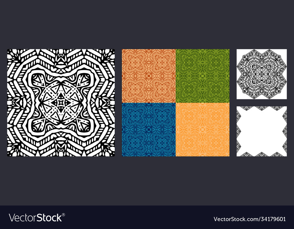 Seamless pattern for fabrics and design background vector image Seamless pattern for fabrics and design background