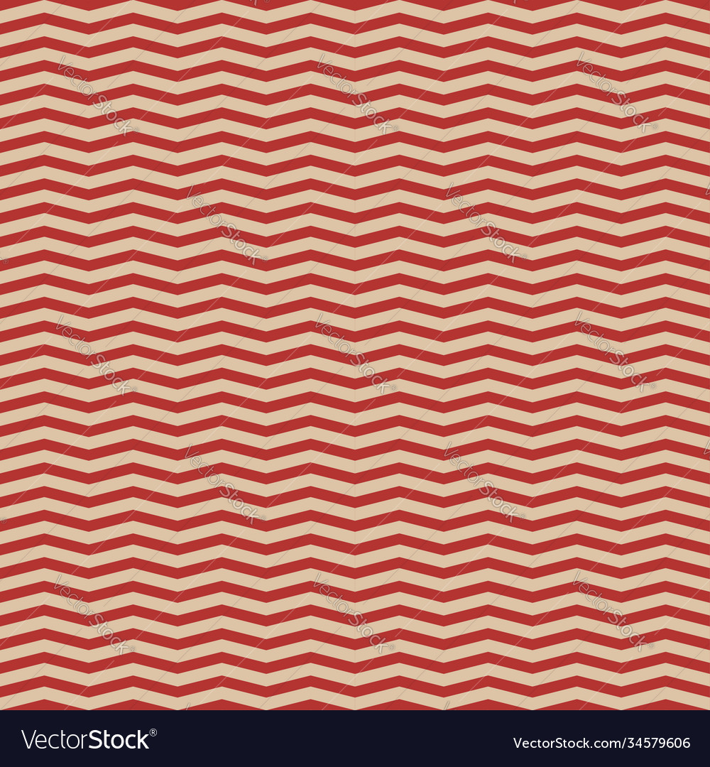 Christmas pattern with zigzag vector image Christmas pattern with zigzag