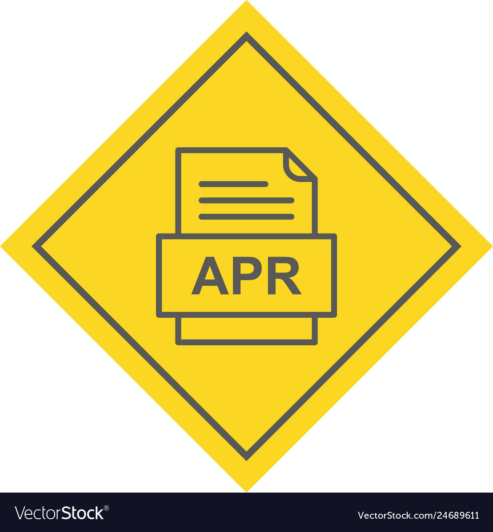 Apr file document icon